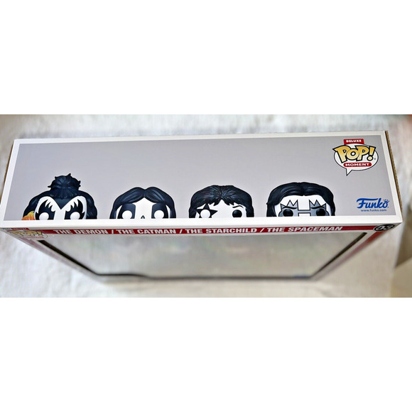 Funko Pop Moment Deluxe Kiss Alive II Tour in 1978 Vinyl Figures Walmart READ - Picture 8 of 8